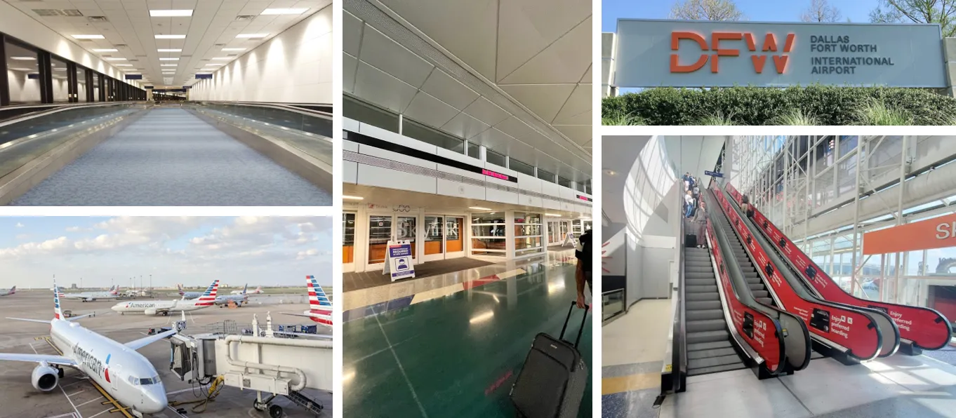 달라스 포트워스 국제공항 청소 환경